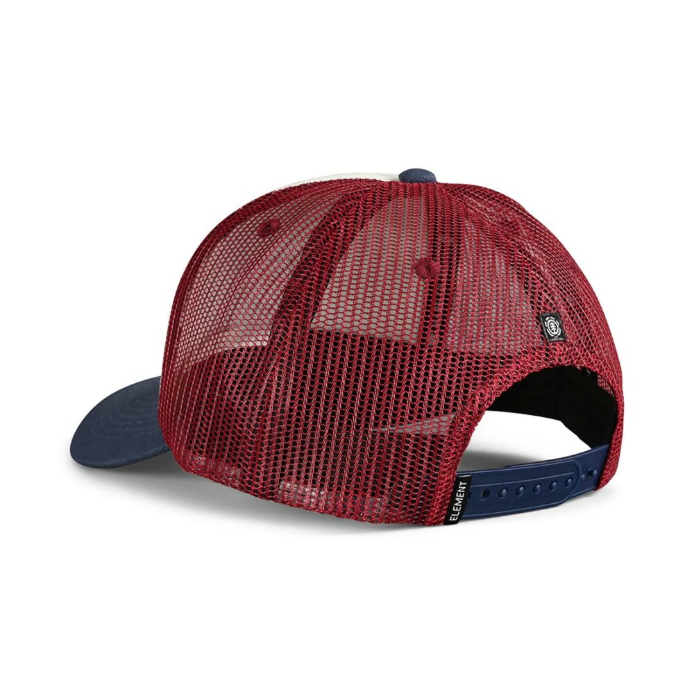 Element Icon Mesh Trucker Cap - Vintage Red