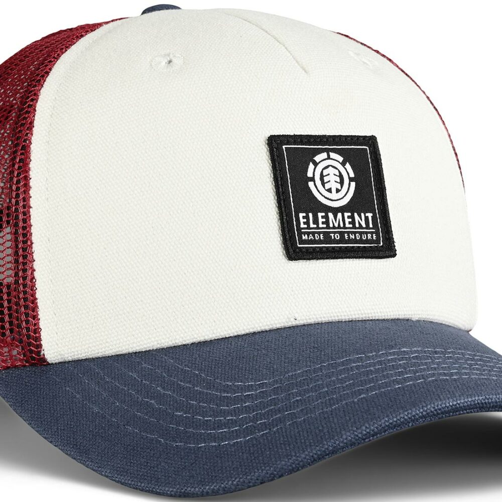 Element Icon Mesh Trucker Cap - Vintage Red