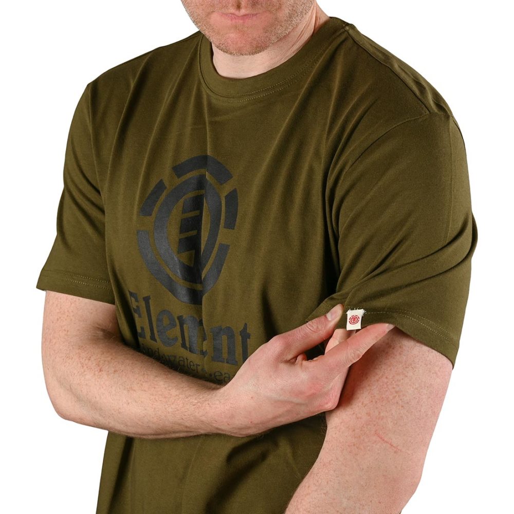 Element Vertical S/S T-Shirt - Army