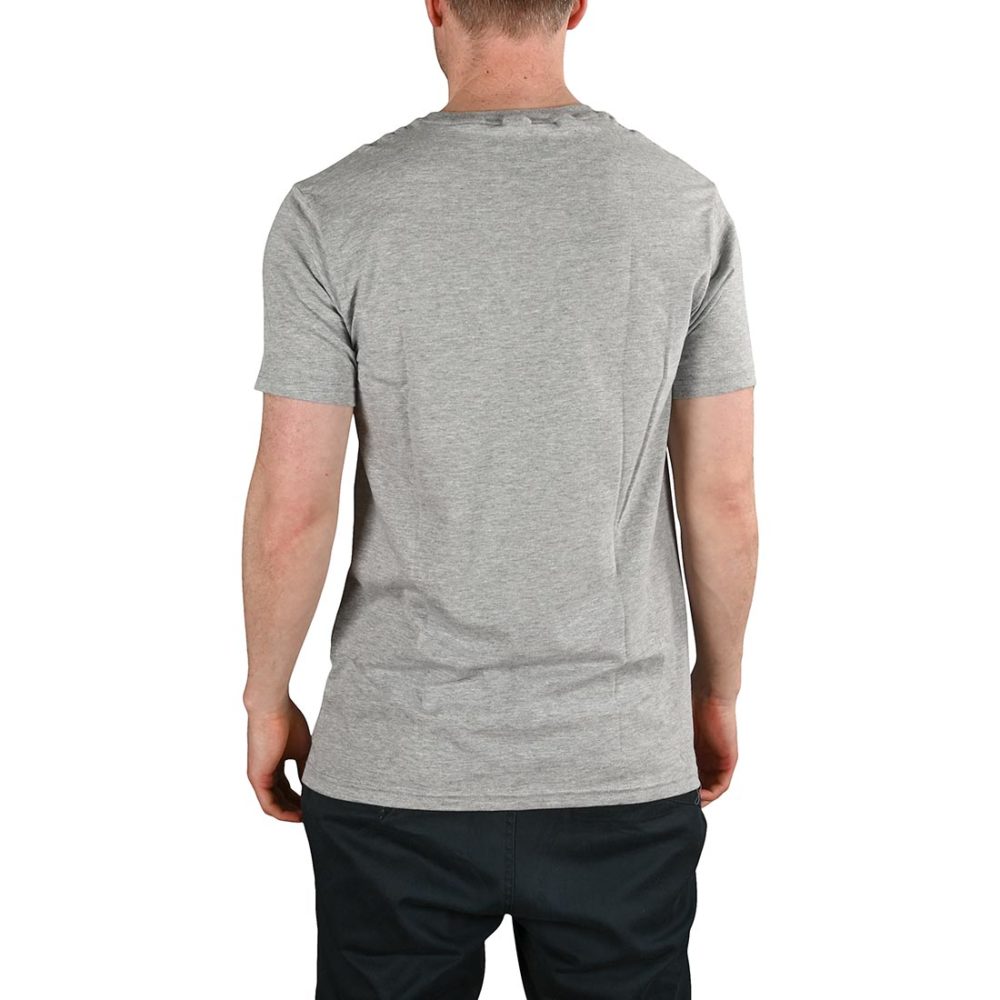 Etnies Corp Combo S/S T-Shirt - Grey/Red