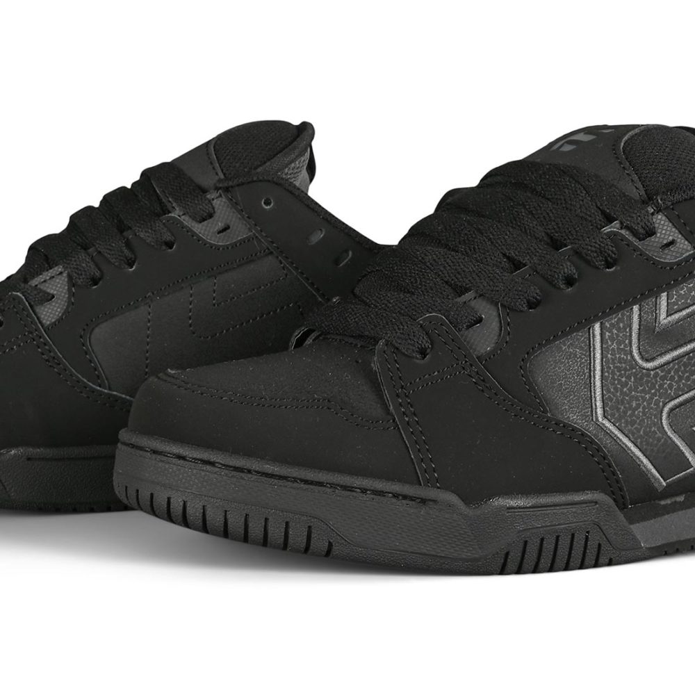 Etnies Faze Skate Shoes - Black Dirty Wash