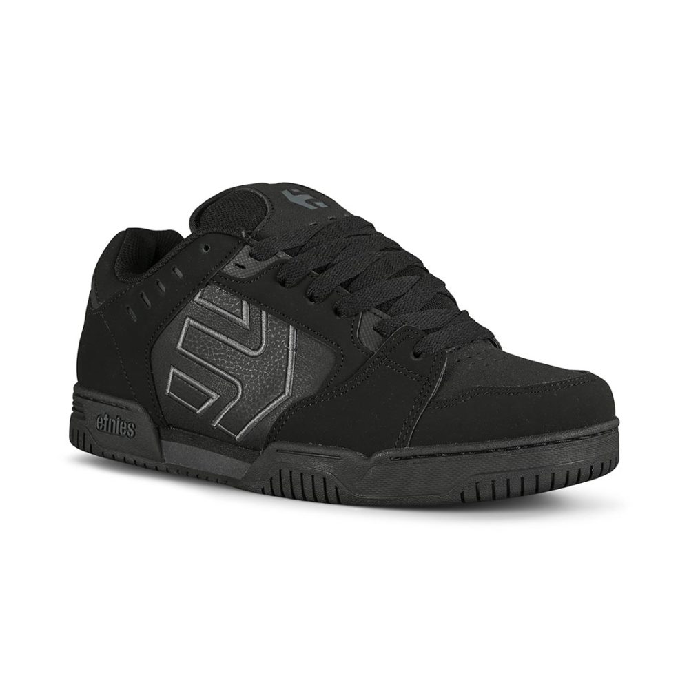 Etnies Faze Skate Shoes - Black Dirty Wash