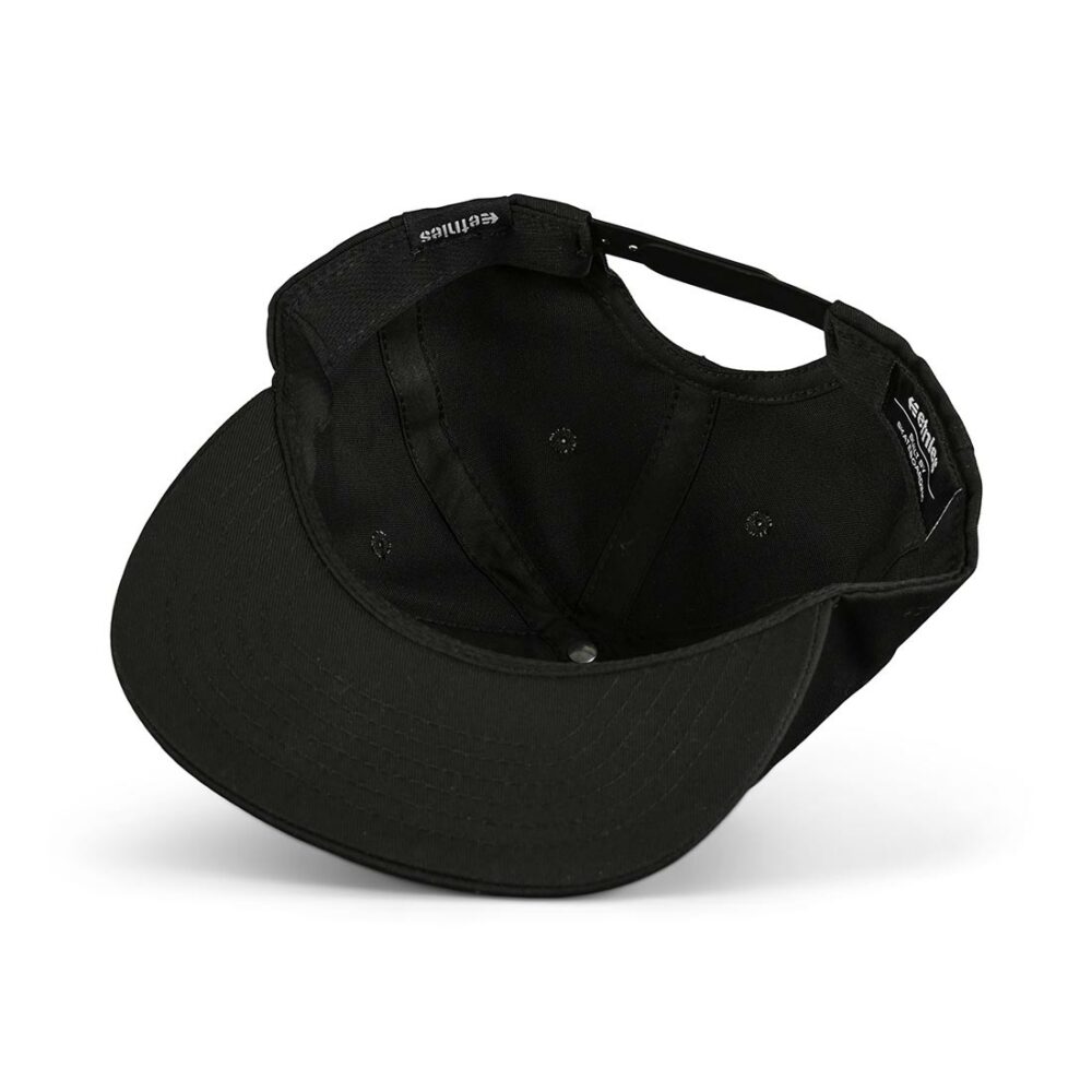 Etnies Icon Snapback Cap – Black/Black