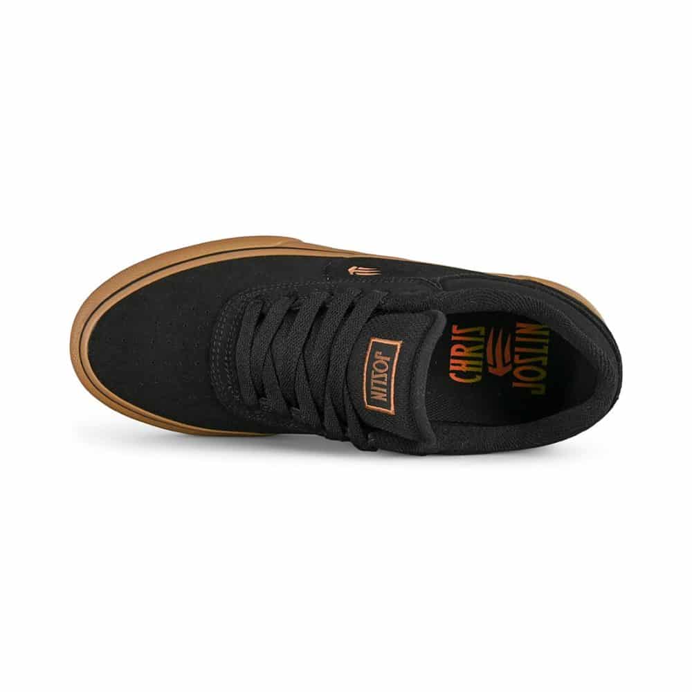 Etnies Joslin Vulc Skate Shoes - Black/Gum