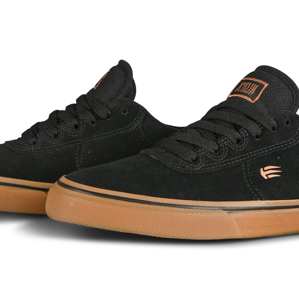 Etnies Joslin Vulc Skate Shoes - Black/Gum