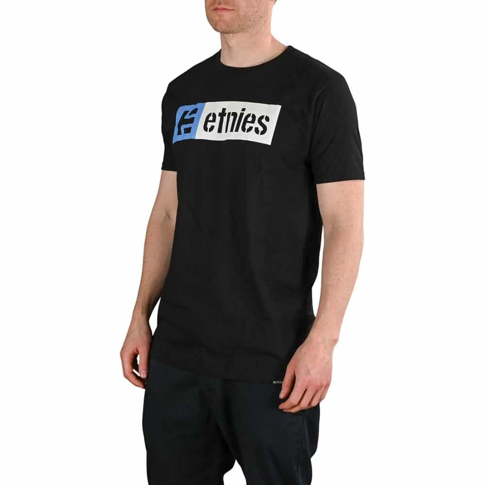 Etnies New Box S/S T-Shirt - Black/White