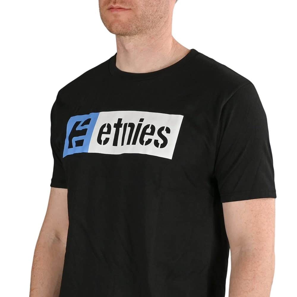 Etnies New Box S/S T-Shirt - Black/White