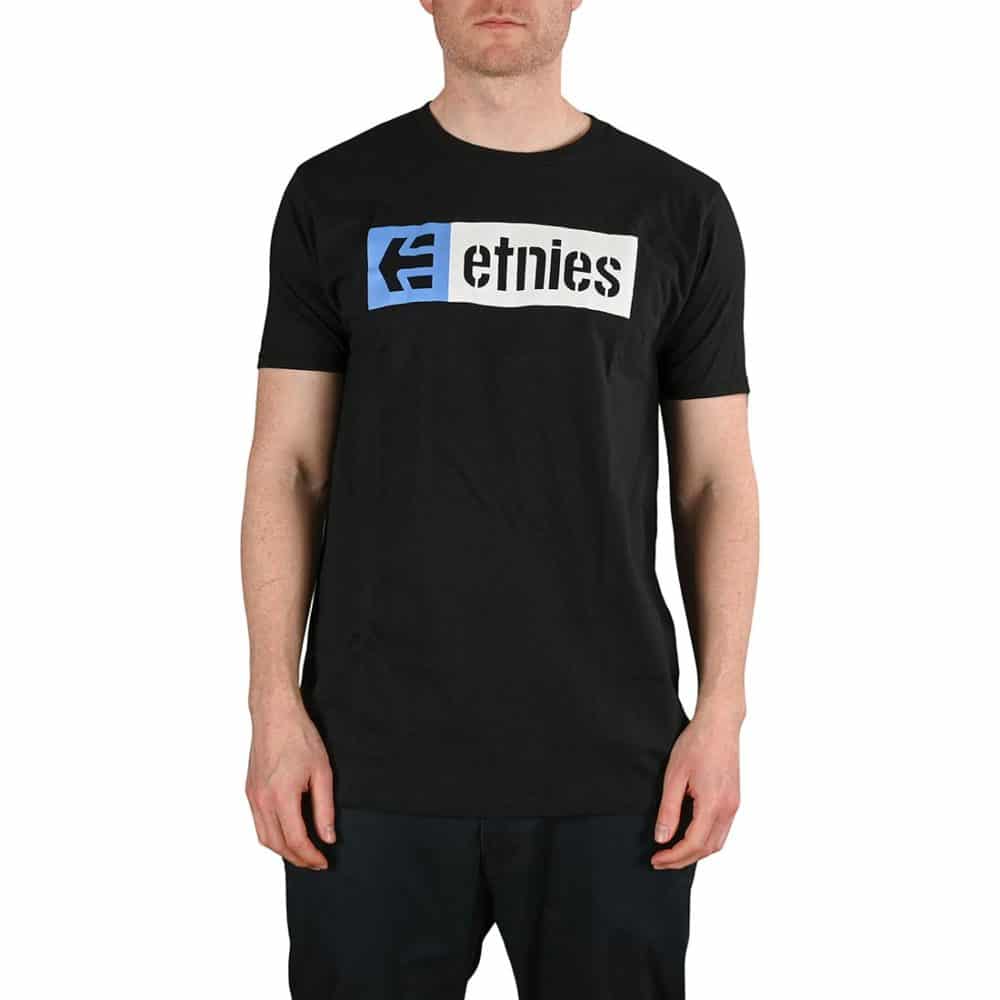 Etnies New Box S/S T-Shirt - Black/White