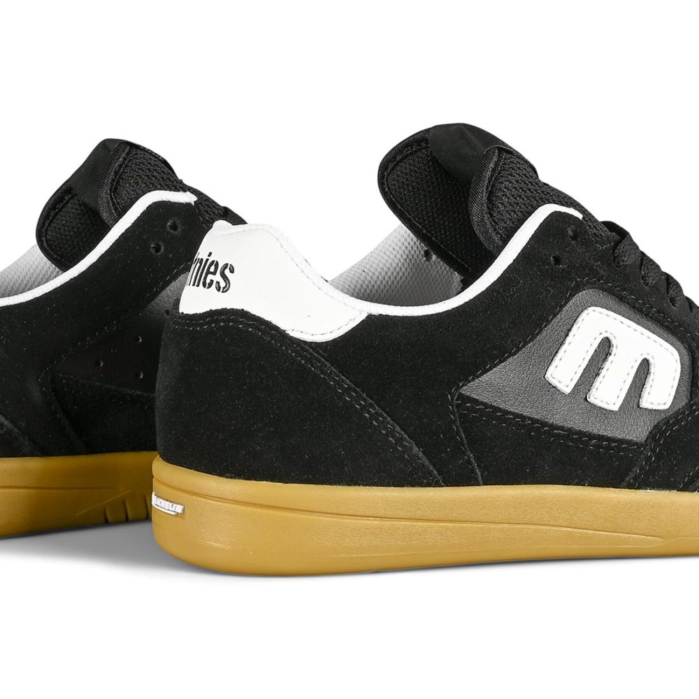 Etnies Veer Skate Shoes - Black/Gum/White