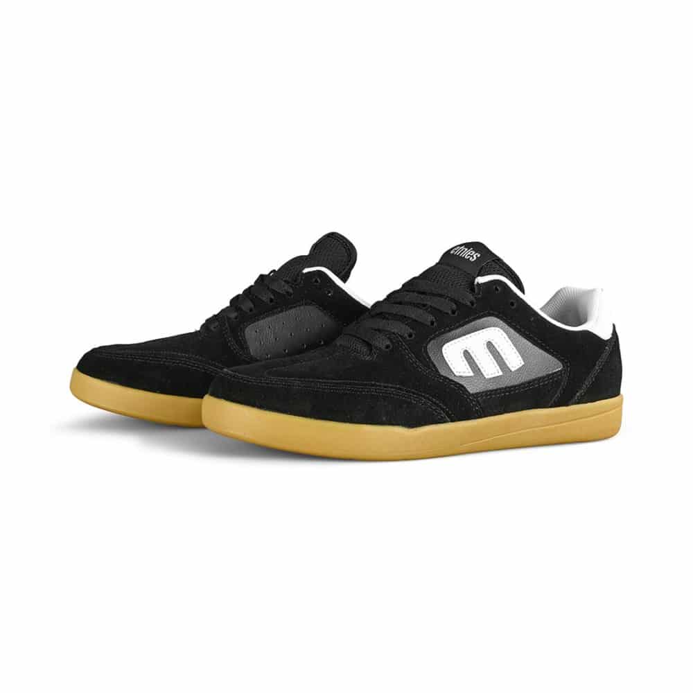 Etnies Veer Skate Shoes - Black/Gum/White