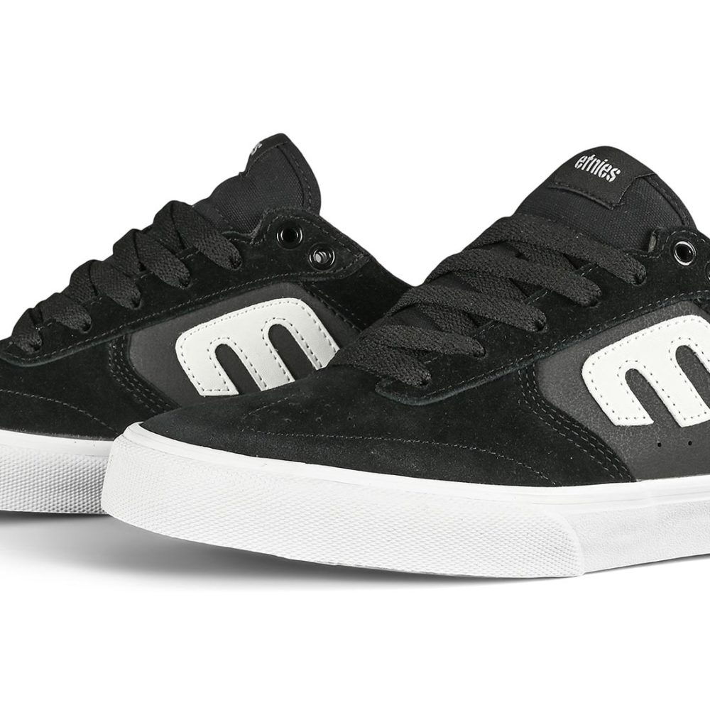 Etnies Windrow Vulc Skate Shoes - Black/White/Gum