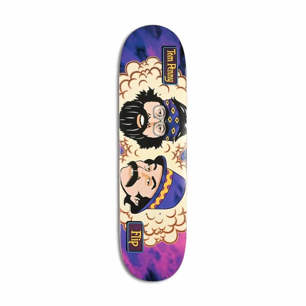 Flip Tom Penny Friends 8.13" Skateboard Deck - Purple Haze