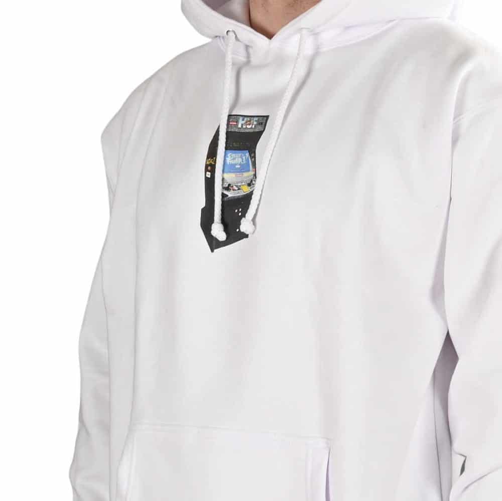 HUF x Street Fighter Arcade Pullover Hoodie - White