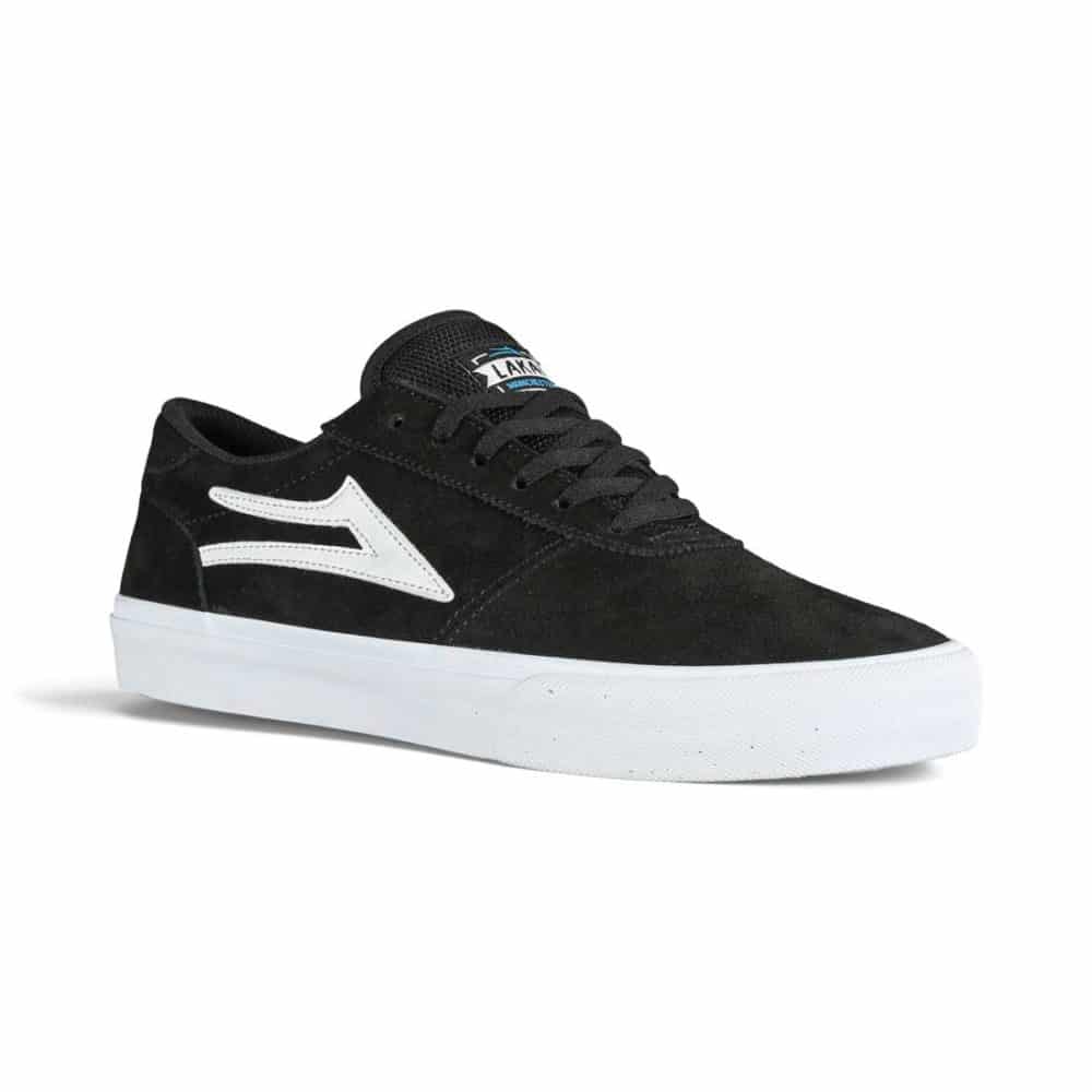 Lakai Manchester Skate Shoes - Black Suede