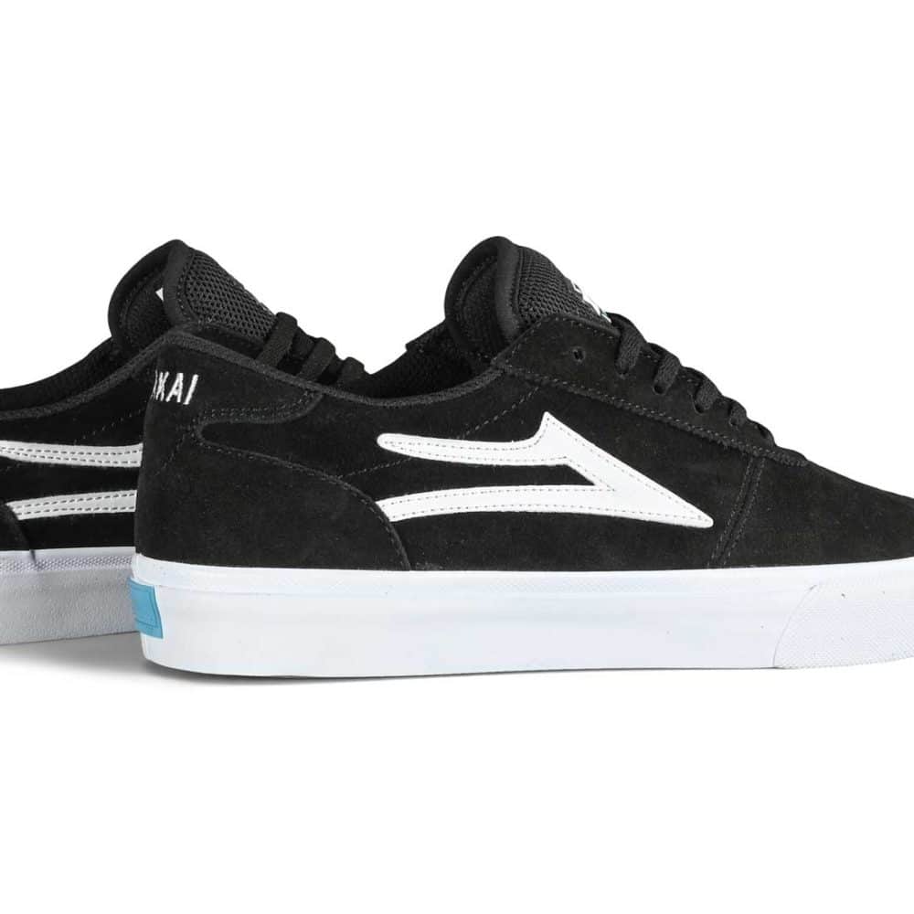 Lakai Manchester Skate Shoes - Black Suede