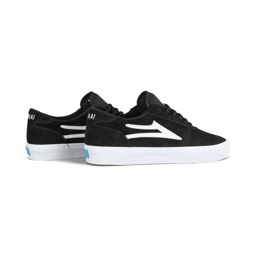 Lakai Manchester Skate Shoes - Black Suede