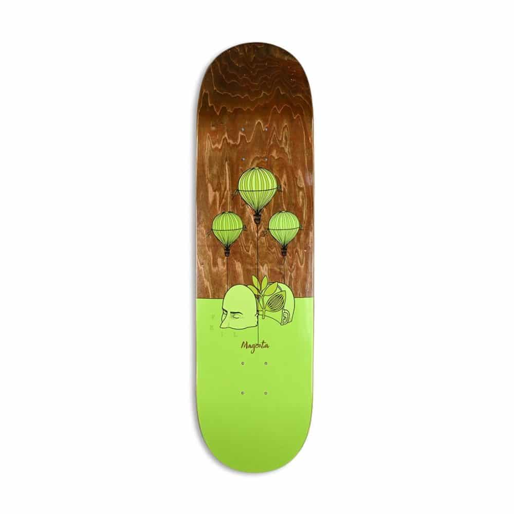 Magenta Vivien Feil Landscape Skateboard Deck