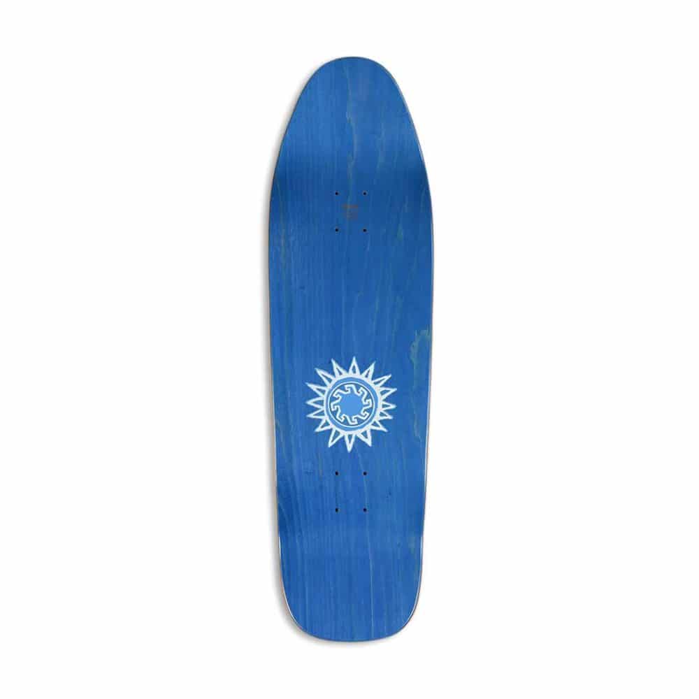 New Deal Mike Vallely Mammoth 9.5" Reissue Skateboard Deck - Brown