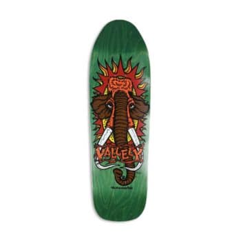 New Deal Mike Vallely Mammoth 9.5" Reissue Skateboard Deck - Green