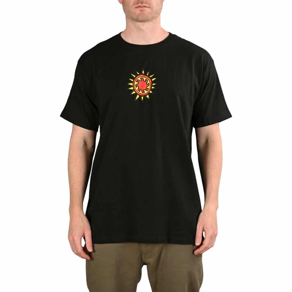 New Deal Vallely Mammoth S/S T-Shirt - Black