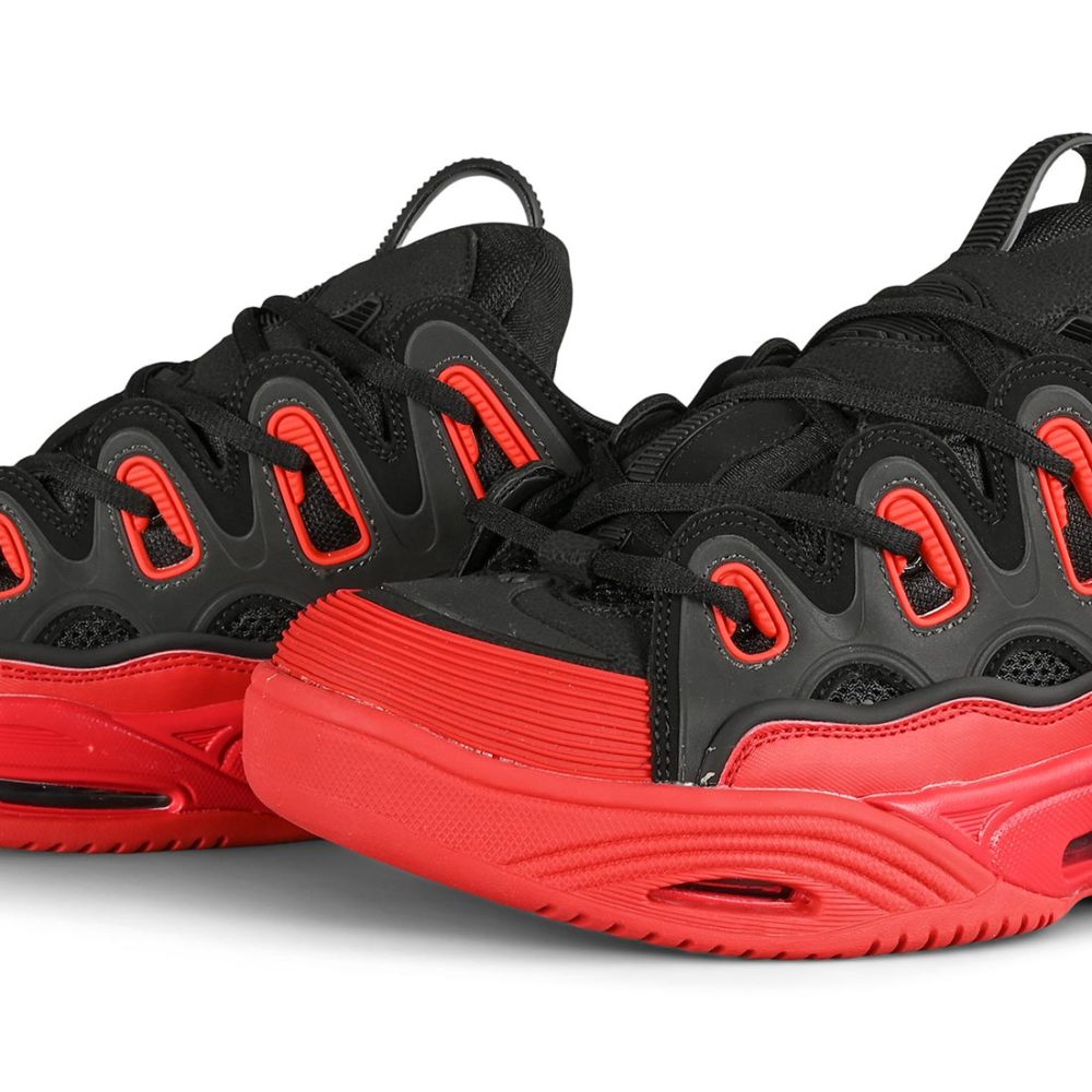 Osiris D3 2001 Skate Shoes - Black/Red