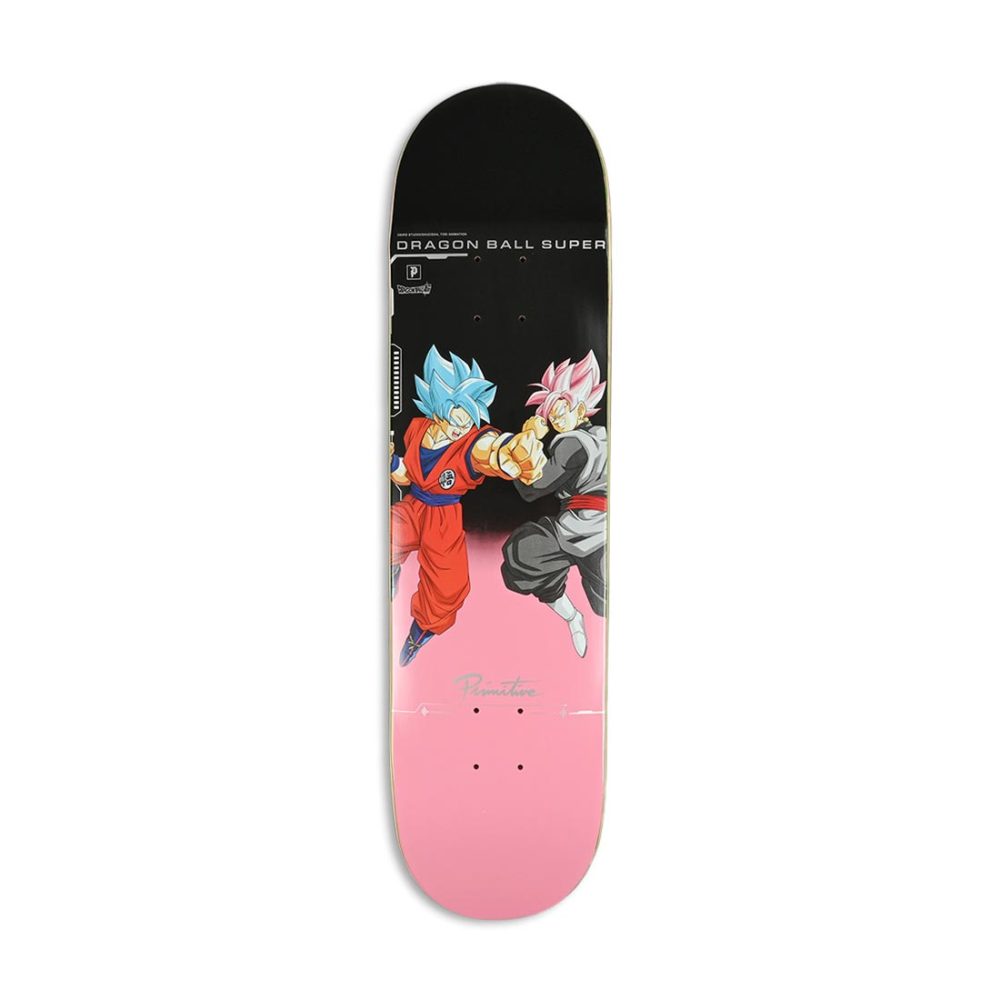 Primitive x DBS Goku Versus Skateboard Deck - Pink