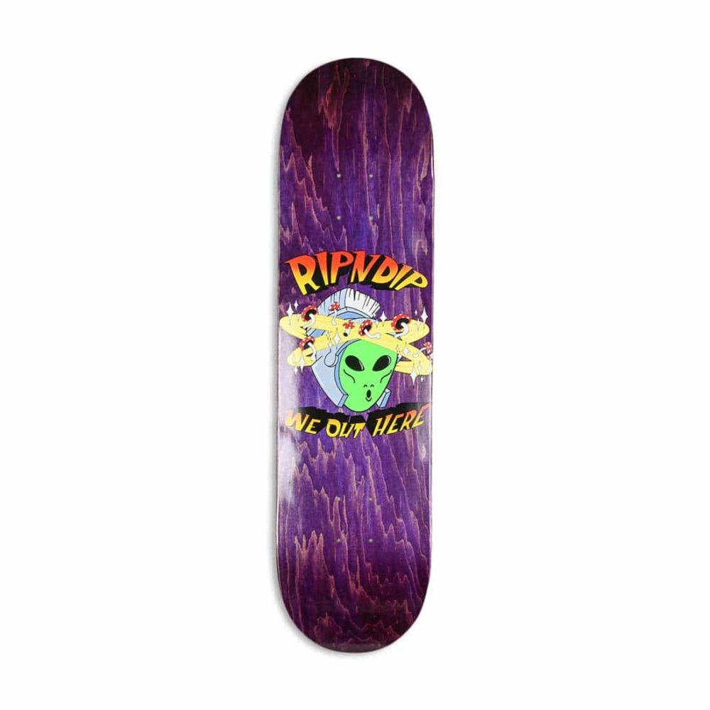 RIPNDIP Out Of This World Skateboard Deck - Purple