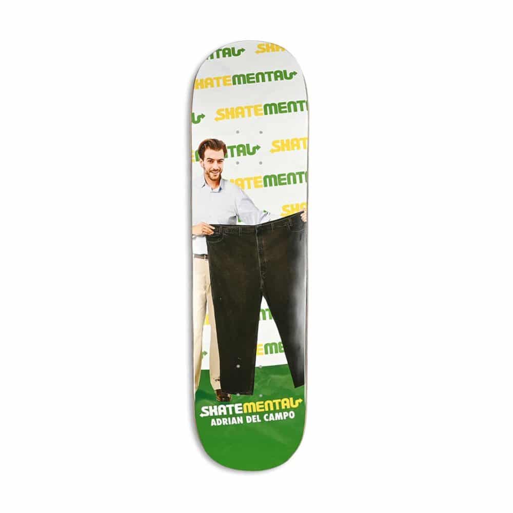 Skate Mental Adrien Del Campo Del Pantso Skateboard Deck