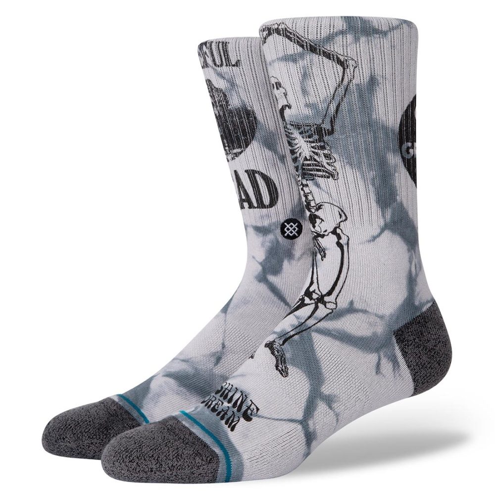 Stance Good Ol Grateful Dead Crew Socks - Grey