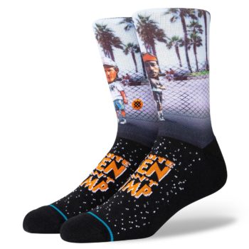 Stance Sid and Billy Crew Socks - Black