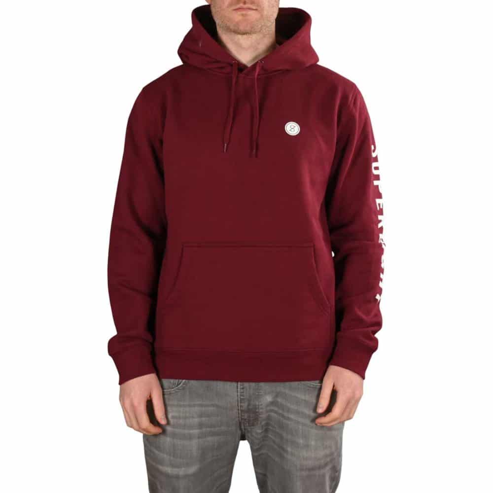 Supereight Supply Co Icon Pullover Hoodie - Burgundy