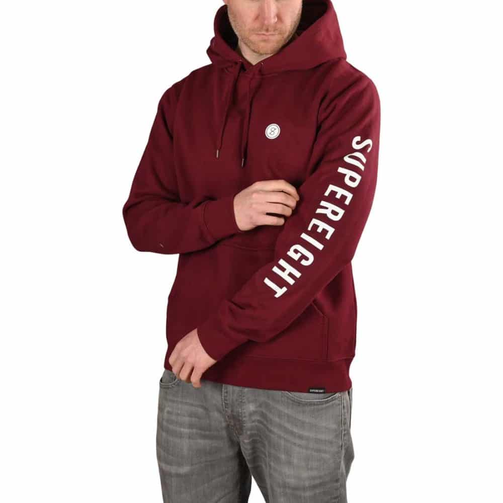 Supereight Supply Co Icon Pullover Hoodie - Burgundy