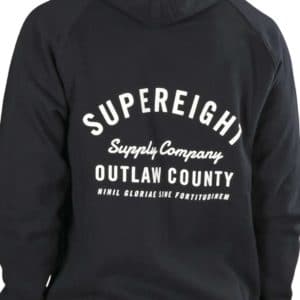 Supereight Supply Co Outlaw Zip-up Hoodie - Navy