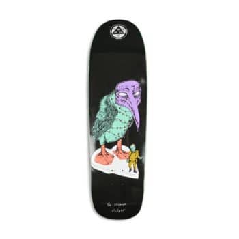 Welcome No Strange Delight on Golem 9.25" Skateboard Deck - Black