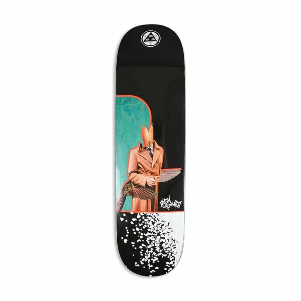 Welcome Townley Hummingbird on Enenra 8.5" Skateboard Deck - Black