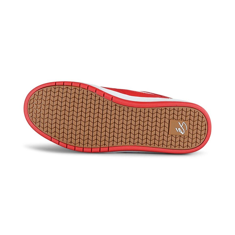 eS Accel Slim Skate Shoes - Red/White