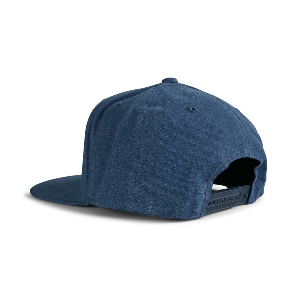 Brixton Alton MP Snapback Cap - Washed Navy