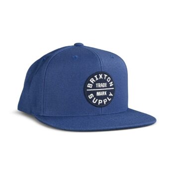 Brixton Oath III Snapback Cap - Joe Blue