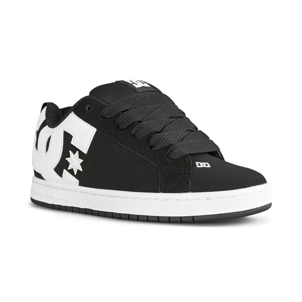 DC Court Graffik Skate Shoes - Black