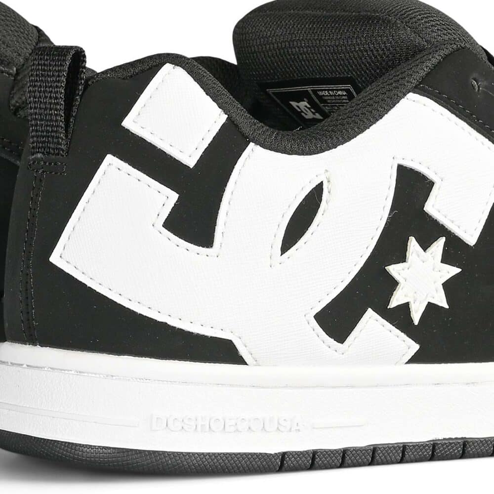 DC Court Graffik Skate Shoes - Black