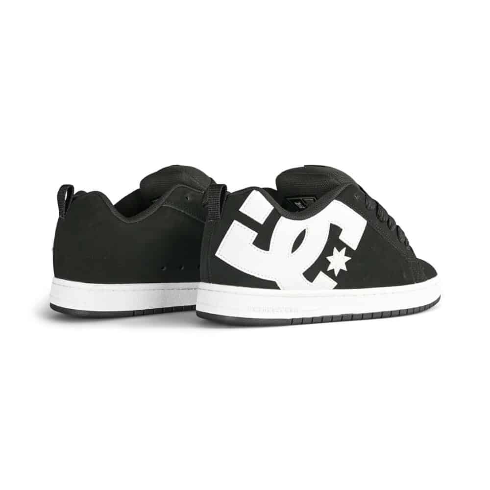 DC Court Graffik Skate Shoes - Black