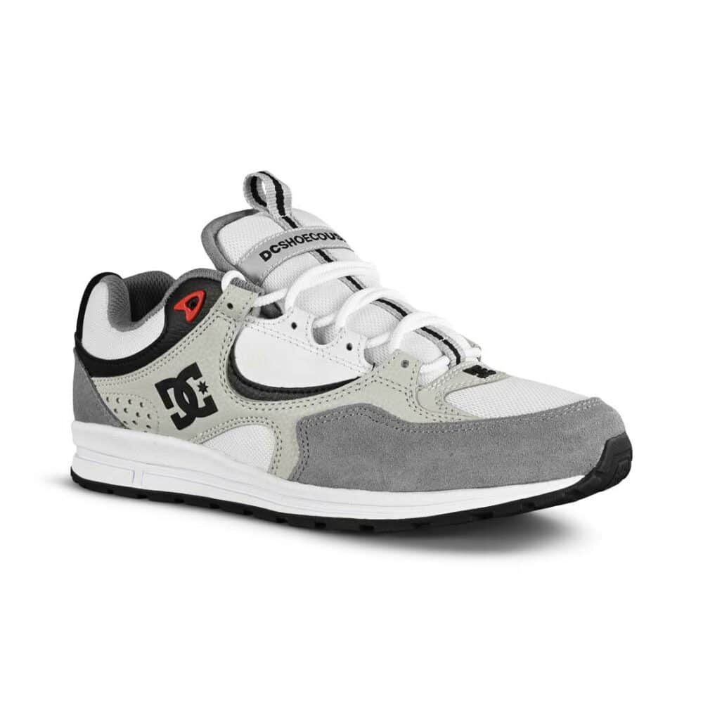 DC Shoes Kalis Lite - White/Armour/Athletic Red