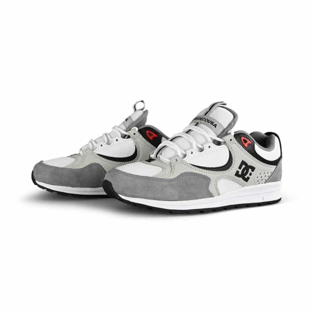 DC Shoes Kalis Lite - White/Armour/Athletic Red