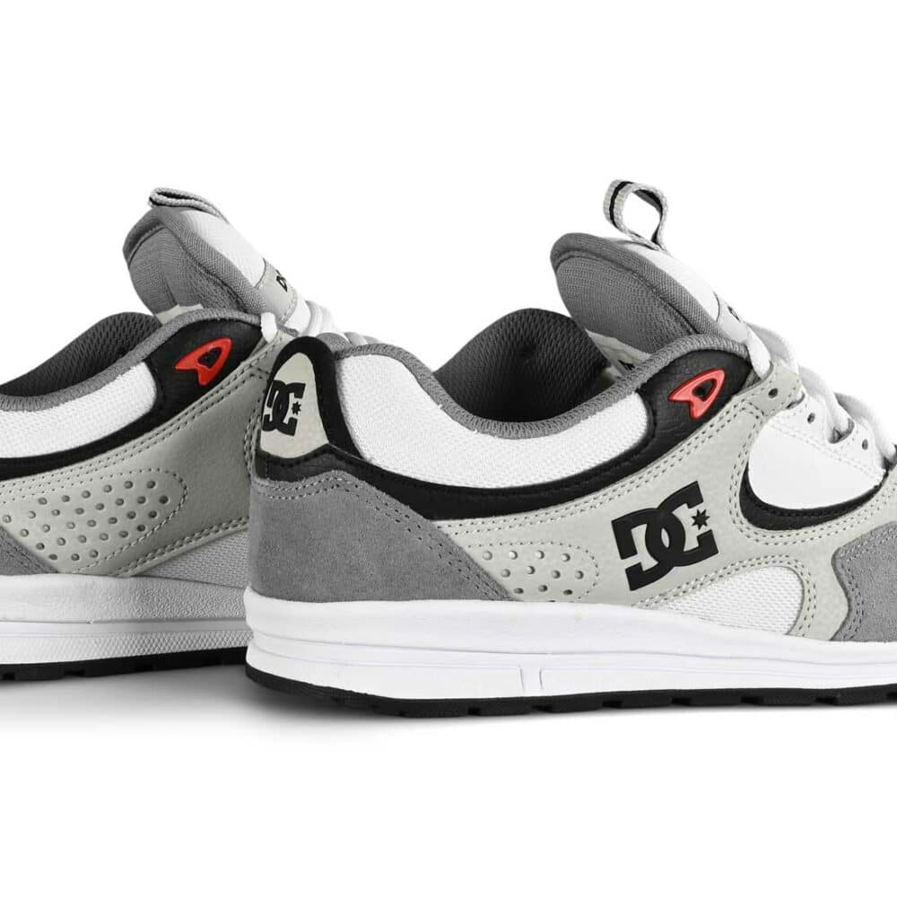 DC Shoes Kalis Lite - White/Armour/Athletic Red