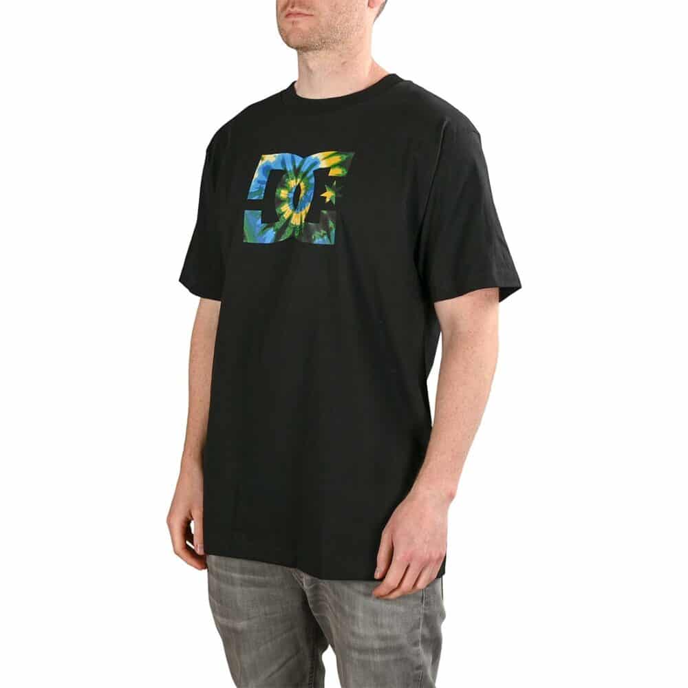 DC Star Tie Dye S/S T-Shirt - Black