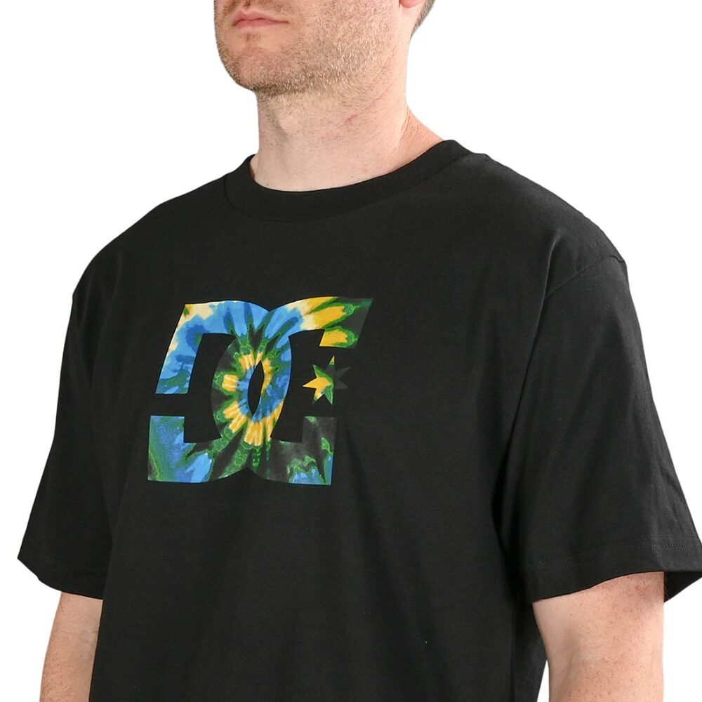 DC Star Tie Dye S/S T-Shirt - Black