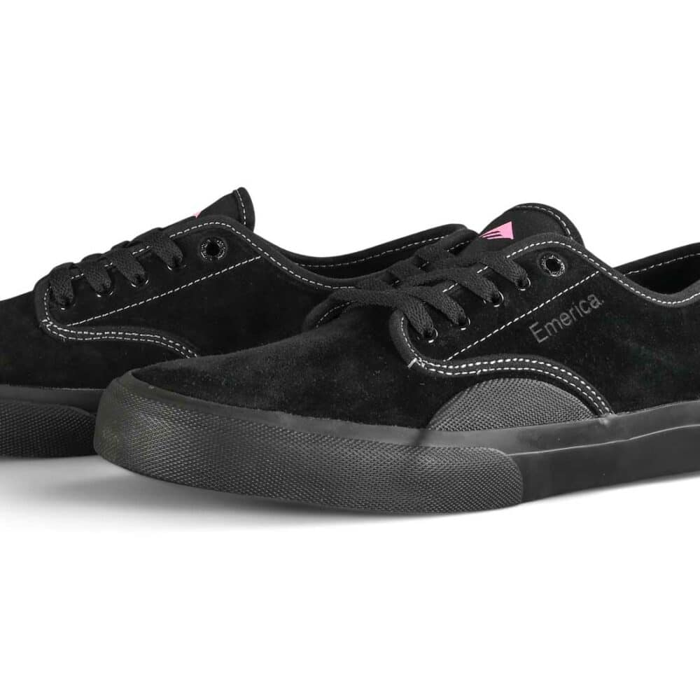 Emerica Wino Standard Skate Shoes - Black / Purple