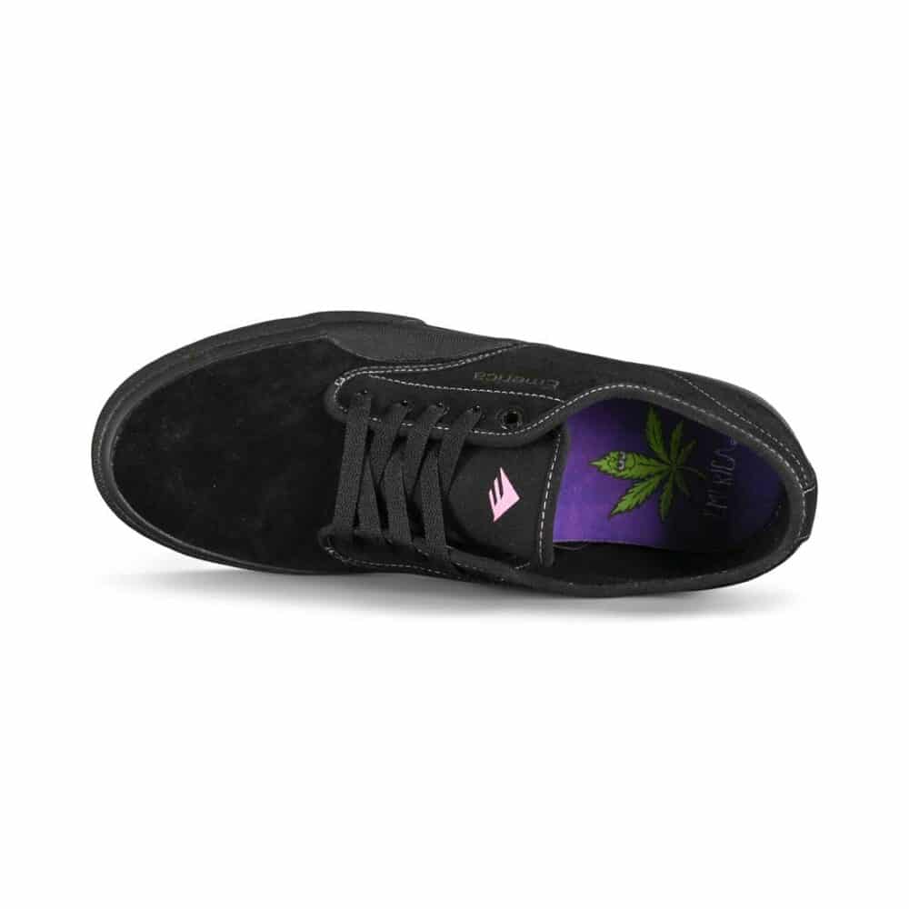 Emerica Wino Standard Skate Shoes - Black / Purple