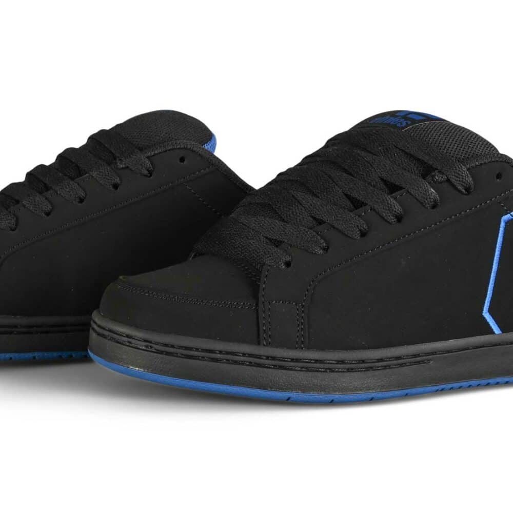 Etnies Kingpin 2 Skate Shoes - Black / Black / Royal