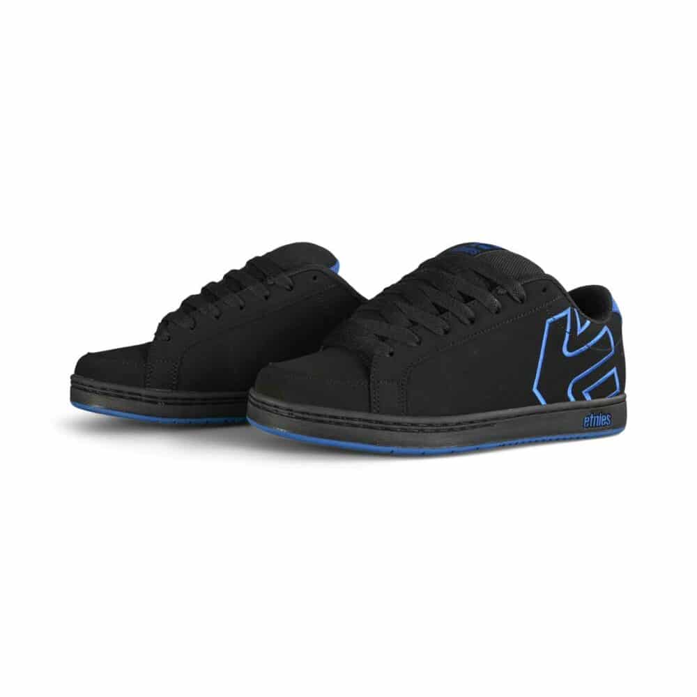 Etnies Kingpin 2 Skate Shoes - Black / Black / Royal